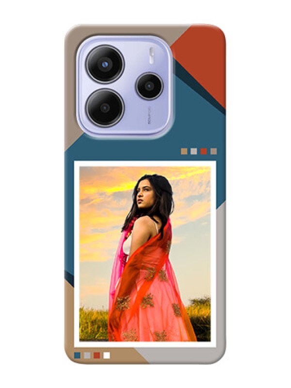 Custom Xiaomi Redmi Note 14 se Custom Hard Phone Case - Retro Color Pallet Design