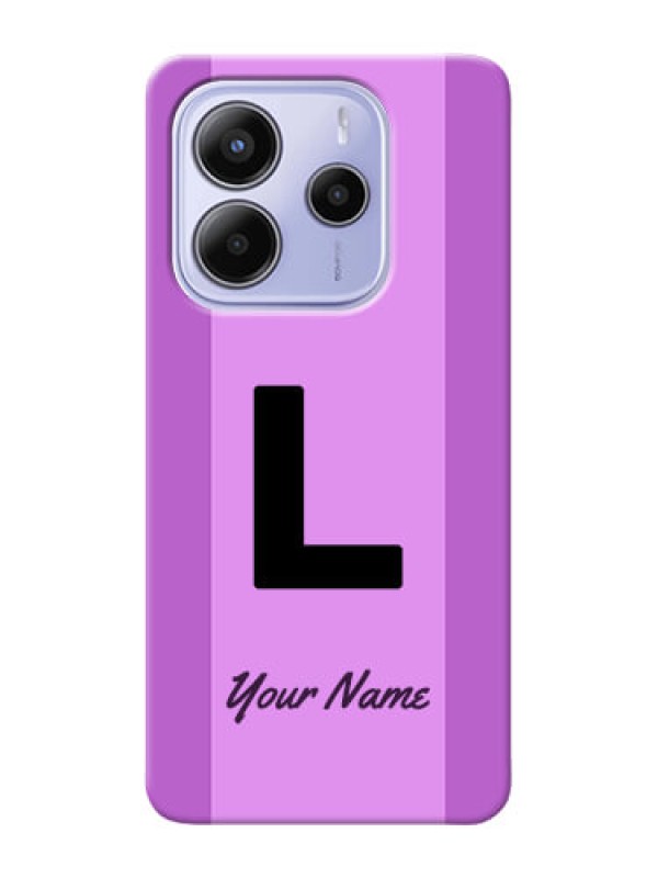 Custom Xiaomi Redmi Note 14 se Custom Hard Phone Case - Tricolor Custom Text Design