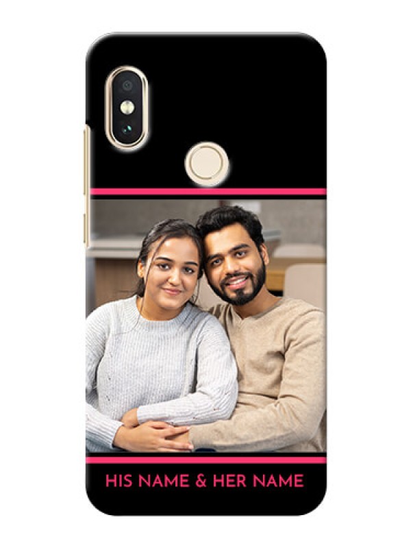 Custom Redmi Note 5 Pro Mobile Covers With Add Text Design