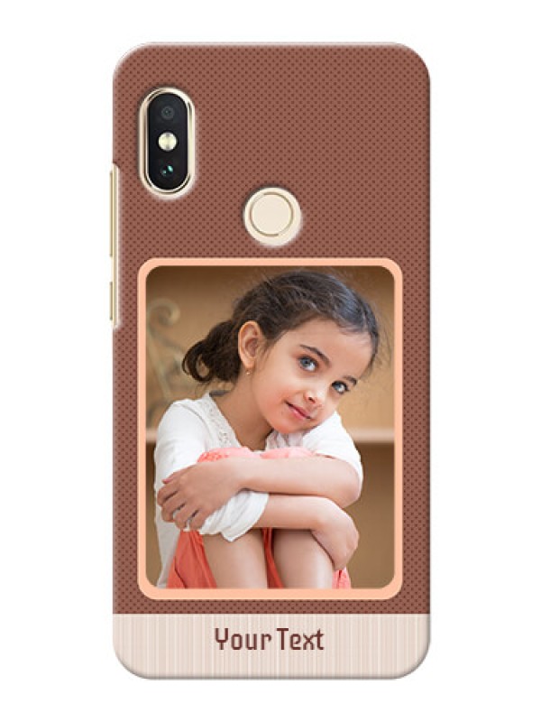 Custom Redmi Note 5 Pro Phone Covers: Simple Pic Upload Design