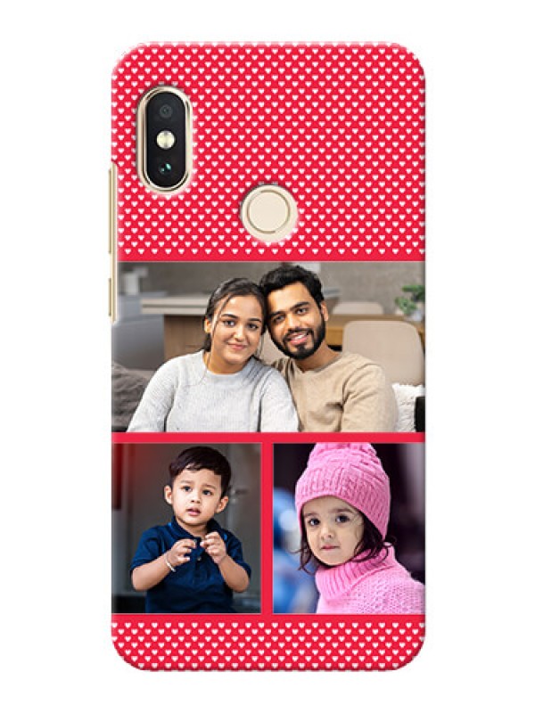 Custom Redmi Note 5 Pro mobile back covers online: Bulk Pic Upload Design
