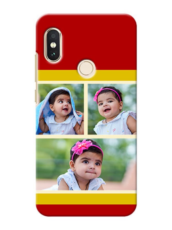 Custom Redmi Note 5 Pro mobile phone cases: Multiple Pic Upload Design