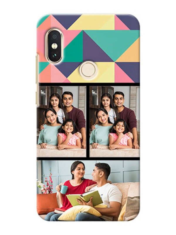 Custom Redmi Note 5 Pro personalised phone covers: Bulk Pic Upload Design