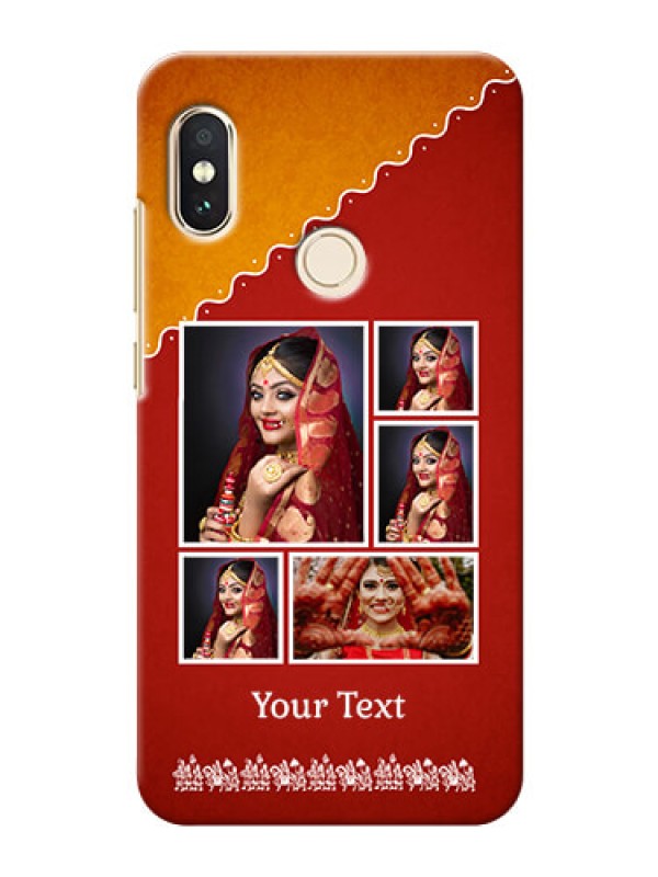 Custom Redmi Note 5 Pro customized phone cases: Wedding Pic Upload Design