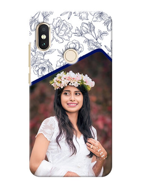 Custom Redmi Note 5 Pro Phone Cases: Premium Floral Design