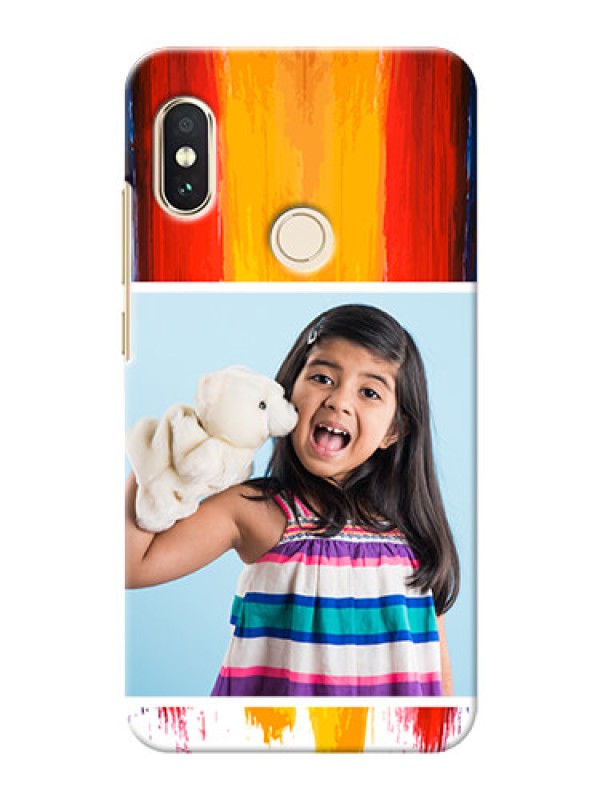 Custom Redmi Note 5 Pro custom phone covers: Multi Color Design