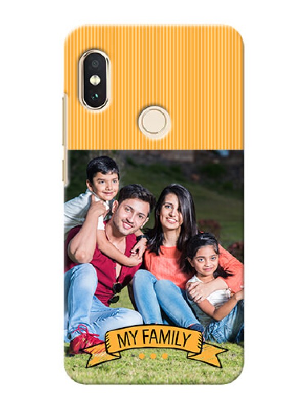 Custom Redmi Note 5 Pro Personalized Mobile Cases: My Family Design