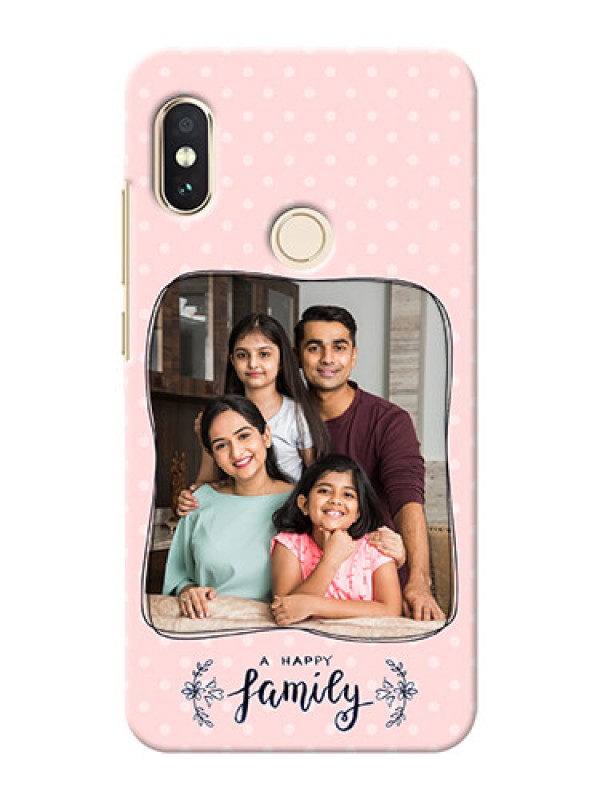 Custom Redmi Note 5 Pro Personalized Phone Cases: Family with Dots Design