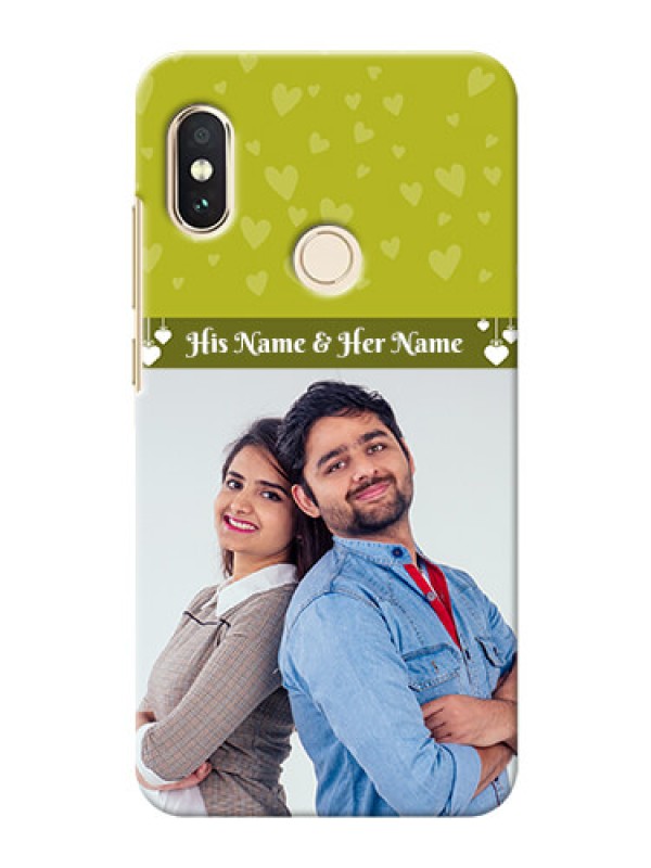 Custom Redmi Note 5 Pro custom mobile covers: You & Me Heart Design
