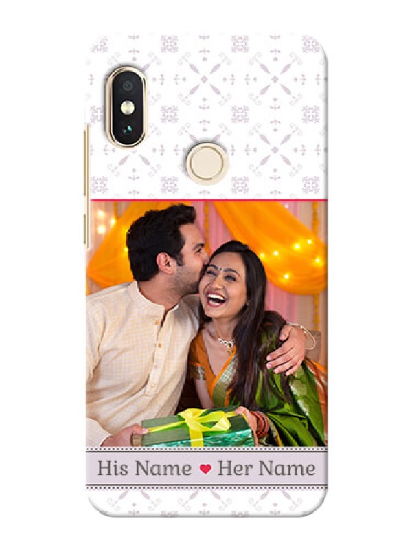 Custom Redmi Note 5 Pro Phone Cases with Photo and Ethnic Design