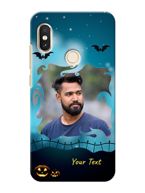 Custom Redmi Note 5 Pro Personalised Phone Cases: Halloween frame design