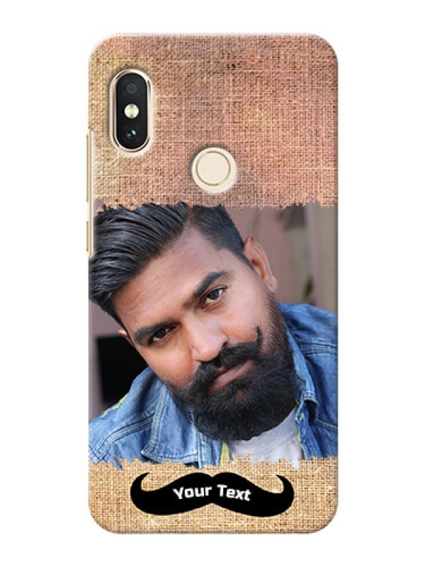 Custom Redmi Note 5 Pro Mobile Back Covers Online with Texture Design