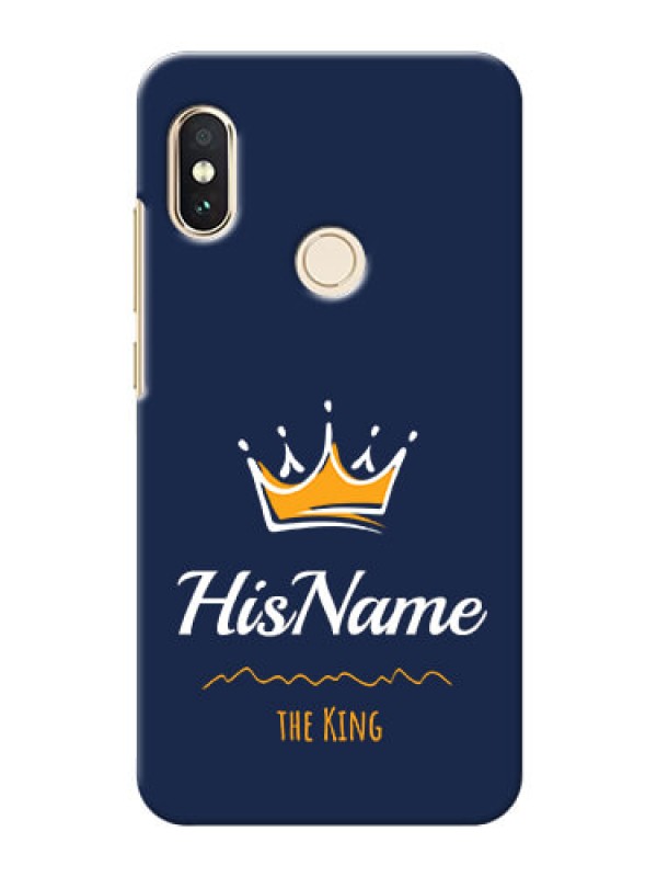 Custom Xiaomi Redmi Note 5 Pro King Phone Case with Name