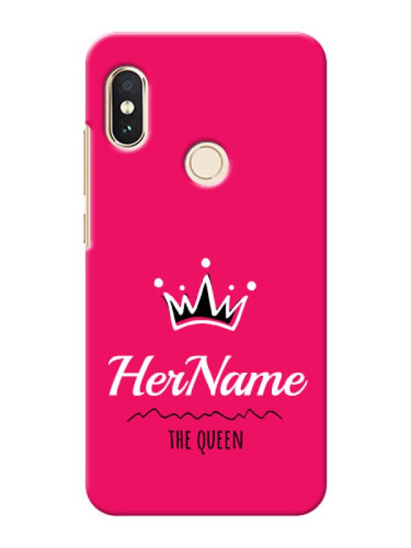 Custom Xiaomi Redmi Note 5 Pro Queen Phone Case with Name