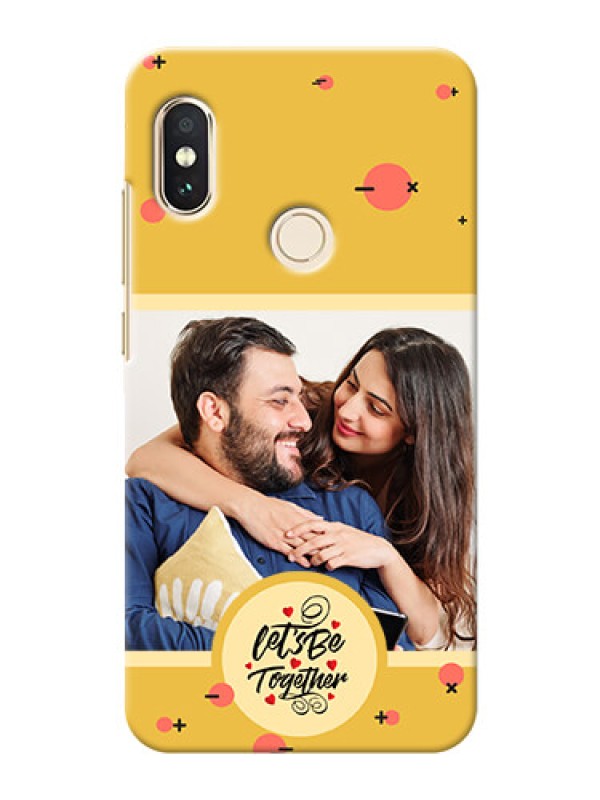 Custom Redmi Note 5 Pro Back Covers: Lets be Together Design