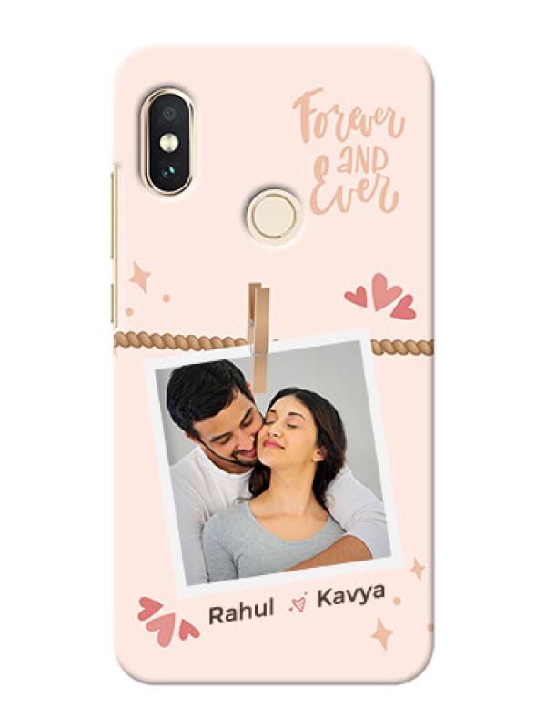 Custom Redmi Note 5 Pro Phone Back Covers: Forever and ever love Design