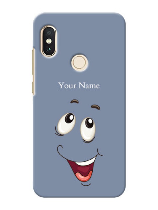 Custom Redmi Note 5 Pro Phone Back Covers: Laughing Cartoon Face Design