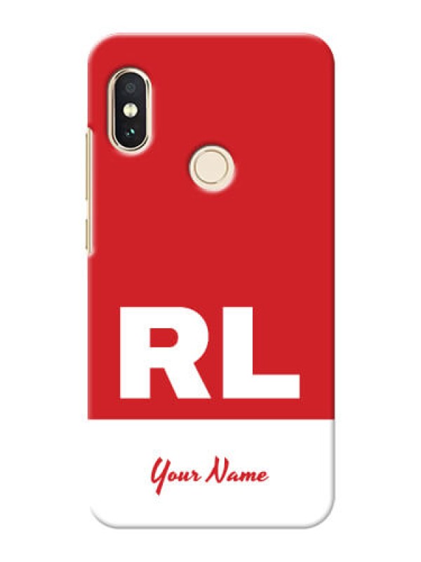 Custom Redmi Note 5 Pro Custom Phone Cases: dual tone custom text Design