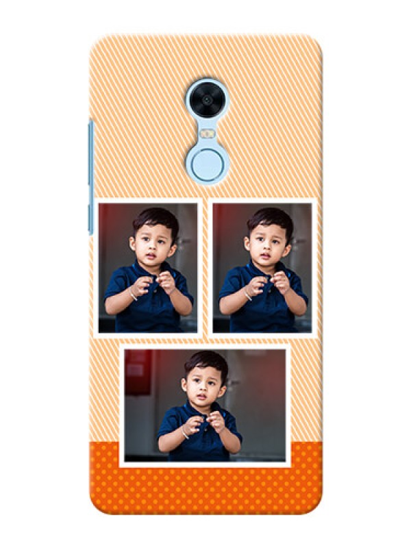 Custom Xiaomi Redmi Note 5 Bulk Photos Upload Mobile Case  Design