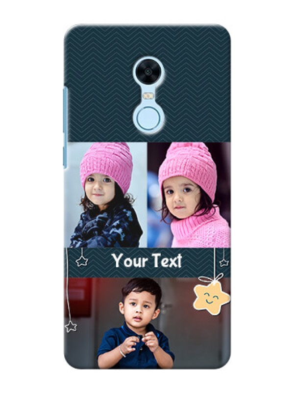 Custom Xiaomi Redmi Note 5 3 image holder with hanging stars Design