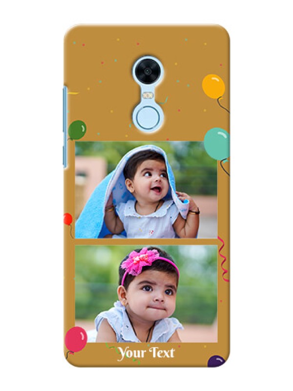 Custom Xiaomi Redmi Note 5 2 image holder with birthday celebrations Design