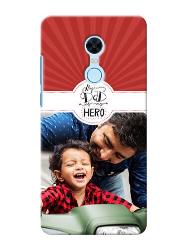 Custom Xiaomi Redmi Note 5 my dad hero Design