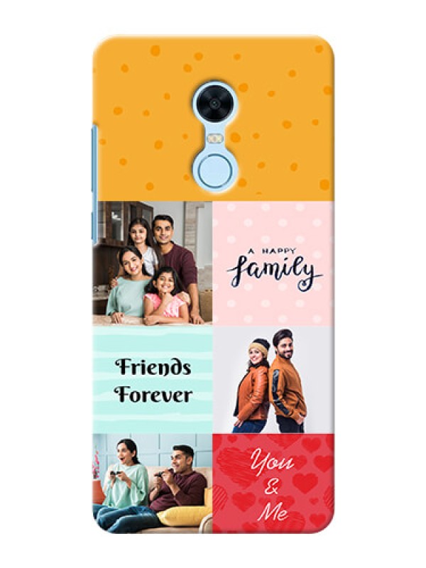 Custom Xiaomi Redmi Note 5 4 image holder with multiple quotations Design