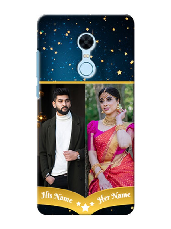 Custom Xiaomi Redmi Note 5 2 image holder with galaxy backdrop and stars  Design