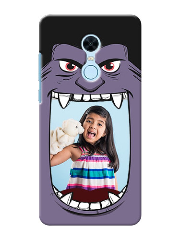 Custom Xiaomi Redmi Note 5 angry monster backcase Design