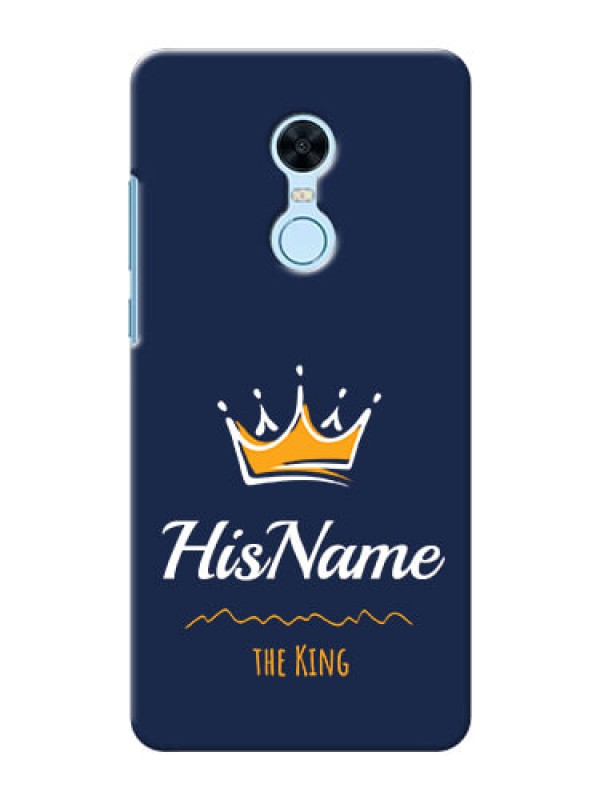Custom Xiaomi Redmi Note 5 King Phone Case with Name