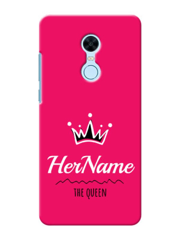Custom Xiaomi Redmi Note 5 Queen Phone Case with Name