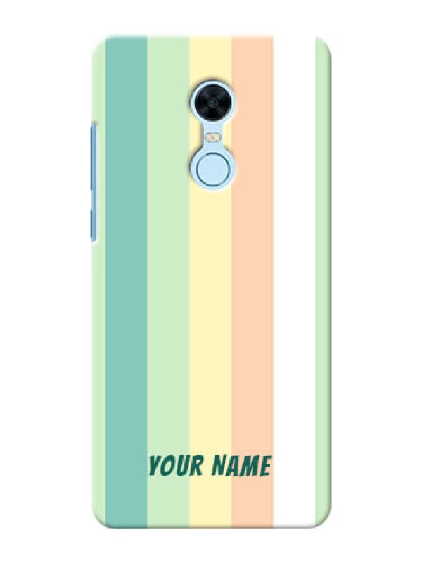 Custom Redmi Note 5 Back Covers: Multi-colour Stripes Design
