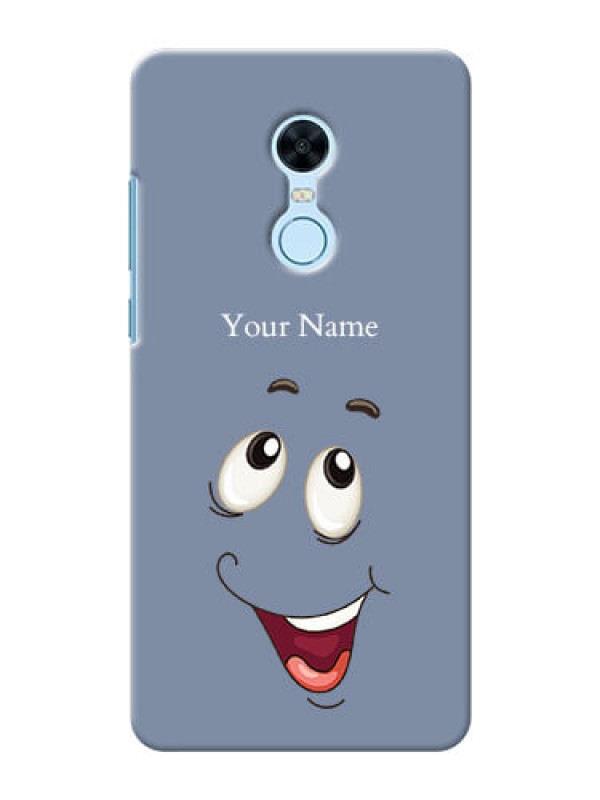 Custom Redmi Note 5 Phone Back Covers: Laughing Cartoon Face Design
