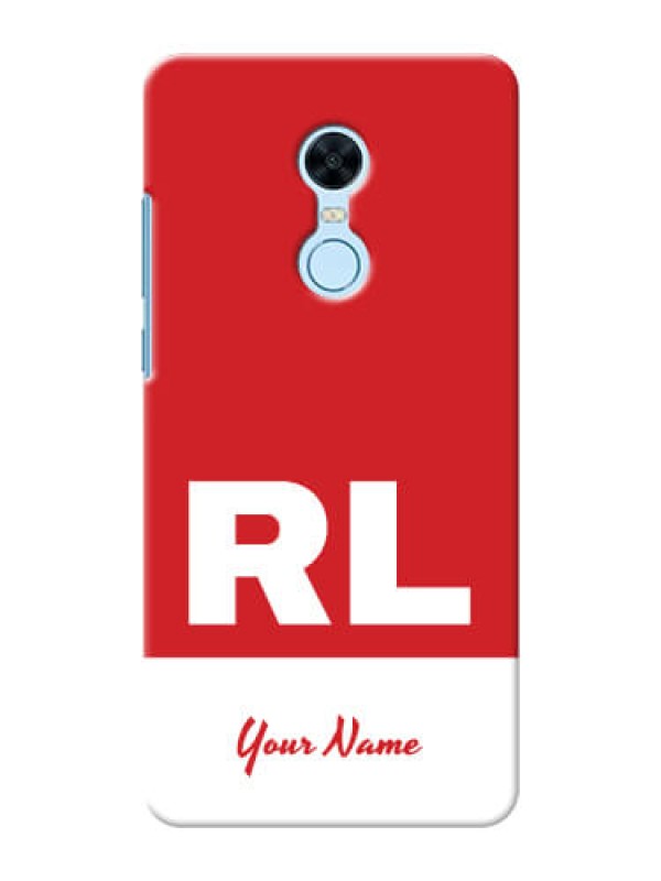 Custom Redmi Note 5 Custom Phone Cases: dual tone custom text Design