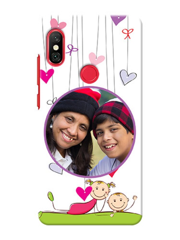 Custom Redmi Note 6 Pro Mobile Cases: Cute Kids Phone Case Design