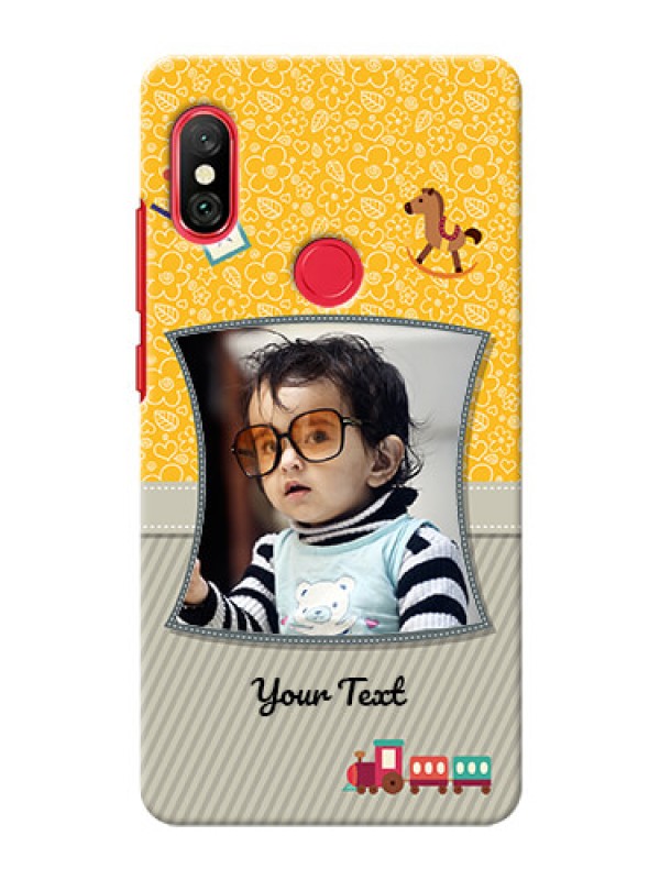 Custom Redmi Note 6 Pro Mobile Cases Online: Baby Picture Upload Design
