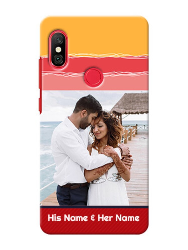 Custom Redmi Note 6 Pro custom mobile phone covers: Colorful Case Design