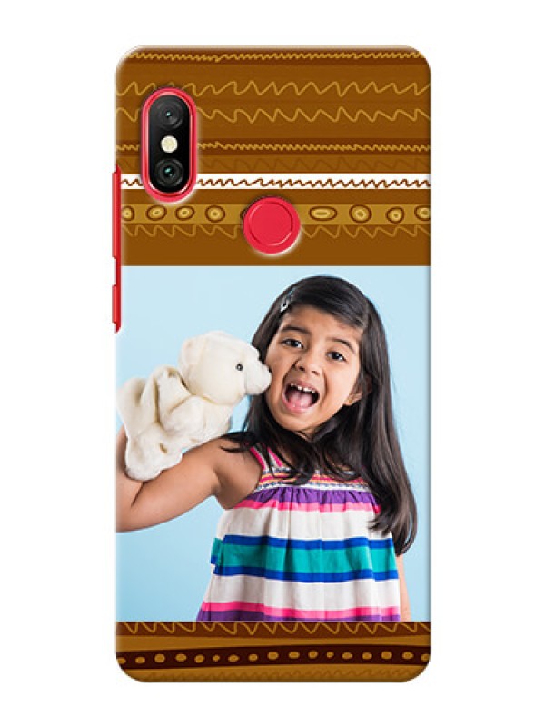 Custom Redmi Note 6 Pro Mobile Covers: Friends Picture Upload Design 