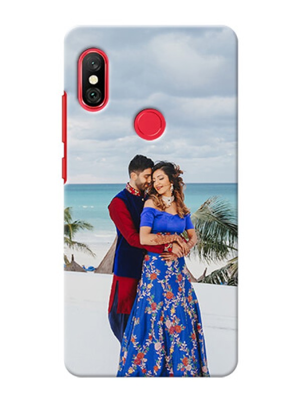 Custom Redmi Note 6 Pro Custom Mobile Cover: Upload Full Picture Design