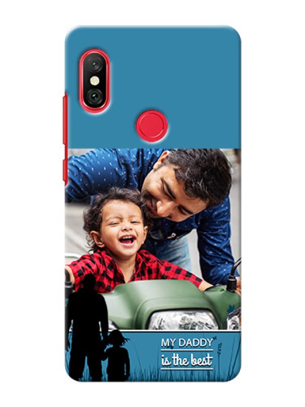 Custom Redmi Note 6 Pro Personalized Mobile Covers: best dad design 
