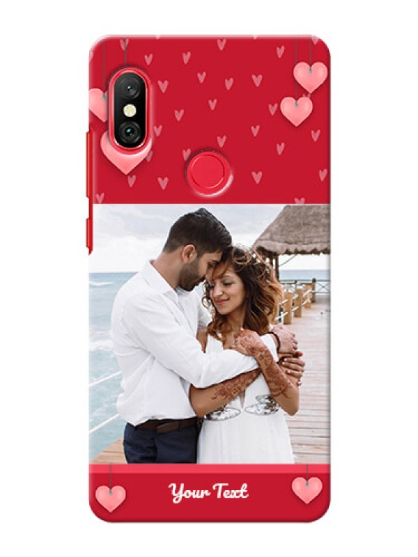 Custom Redmi Note 6 Pro Mobile Back Covers: Valentines Day Design