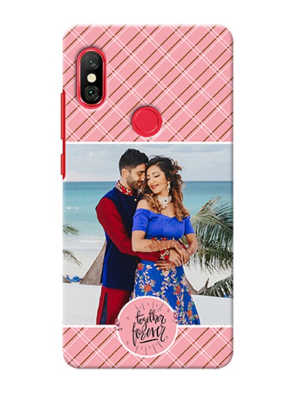 Custom Redmi Note 6 Pro Mobile Covers Online: Together Forever Design