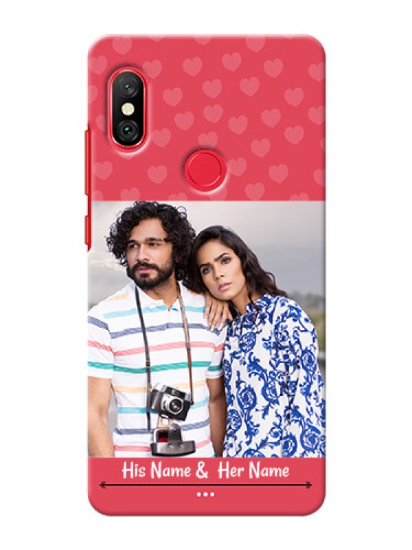 Custom Redmi Note 6 Pro Mobile Cases: Simple Love Design