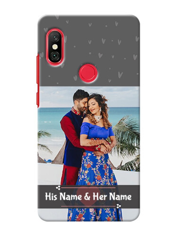 Custom Redmi Note 6 Pro Mobile Covers: Buy Love Design with Photo Online
