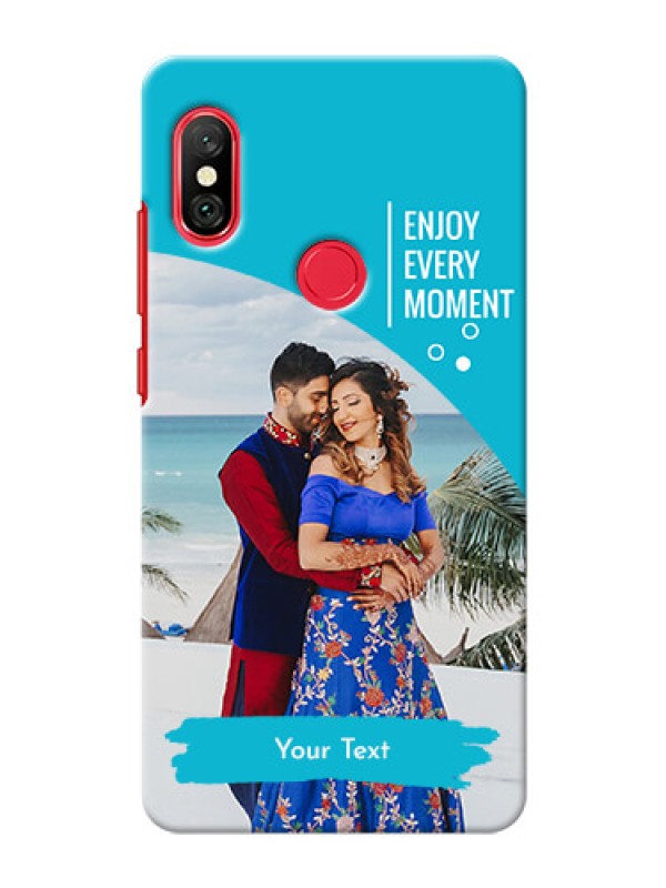 Custom Redmi Note 6 Pro Personalized Phone Covers: Happy Moment Design