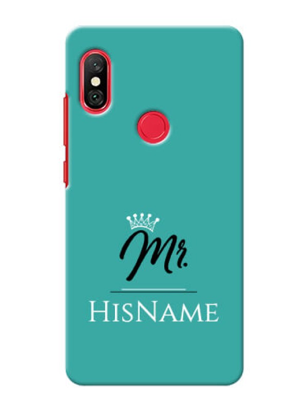 Custom Xiaomi Redmi Note 6 Pro Custom Phone Case Mr with Name