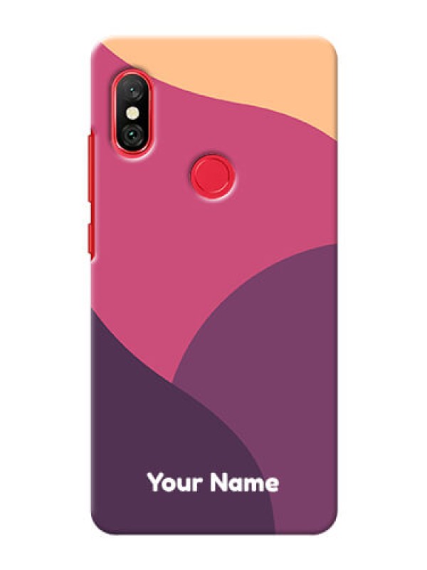 Custom Redmi Note 6 Pro Custom Phone Covers: Mixed Multi-colour abstract art Design