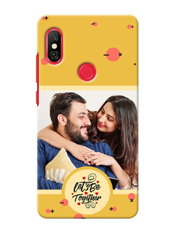 Custom Redmi Note 6 Pro Back Covers: Lets be Together Design