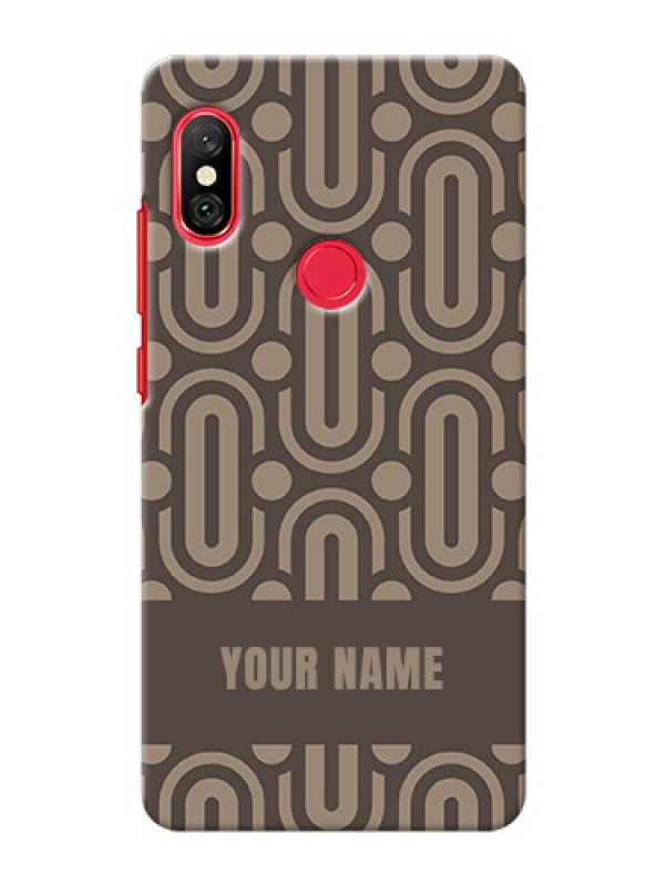 Custom Redmi Note 6 Pro Custom Phone Covers: Captivating Zero Pattern Design