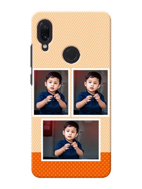 Custom Redmi Note 7 Pro Mobile Back Covers: Bulk Photos Upload Design